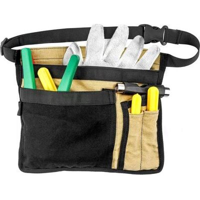 GOTRAYS Cinturón De Herramientas, Bolsa Multiusos Con Bolsillos, Delantal Portaherramientas, Cinturón De Herramientas De Jardinería Para Hombres Y Mujeres, Para Carpinteros, Electricistas Y Mecánicos. GOTRAYS Cinturón De Herramientas, Bolsa Multiusos Con Bolsillos, Delantal Portaherramientas, Cinturón De Herramientas De Jardinería Para Hombres Y Mujeres, Para Carpinteros, Electricistas Y Mecánicos.