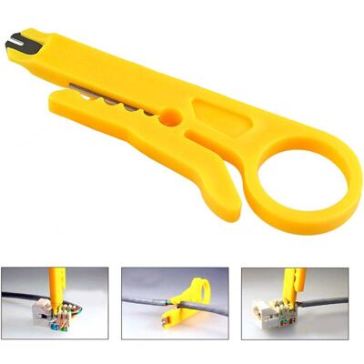 OEM 20 Pelacables, Pelacables Perforado, Pelacables Pequeño, Herramienta De Pelado Simple, Alicates De Crimpado De Malla De Alambre, Pequeño Punzón De Alambre Amarillo Multifuncional. OEM 20 Pelacables, Pelacables Perforado, Pelacables Pequeño, Herramienta De Pelado Simple, Alicates De Crimpado De Malla De Alambre, Pequeño Punzón De Alambre Amarillo Multifuncional.