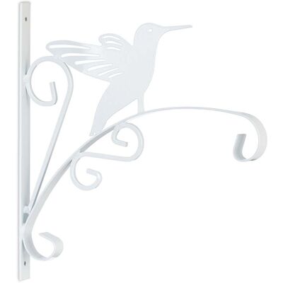 HELLOSHOP26 Gancho De Suspensión Decorativo Jardín Balcón 20 X 10 X 8 Cm De Hierro Blanco 130012232 HELLOSHOP26 Gancho De Suspensión Decorativo Jardín Balcón 20 X 10 X 8 Cm De Hierro Blanco 130012232