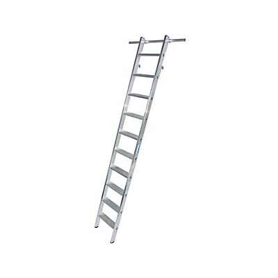 Escalera para estanterías KRAUSE - 10 peldaños aluminio Escalera para estanterías KRAUSE - 10 peldaños aluminio