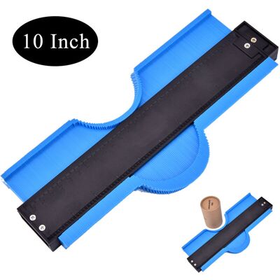 CSPARKV Duplicador De Contornos Bloqueable De 26 Cm Con Doble Bloqueo, Duplicador De Perfiles, Calibre De Contornos, Calibre De Duplicación De Contornos, Plantilla De Corte Para Parquet Y Suelos, Herramienta CSPARKV Duplicador De Contornos Bloqueable De 26 Cm Con Doble Bloqueo, Duplicador De Perfiles, Calibre De Contornos, Calibre De Duplicación De Contornos, Plantilla De Corte Para Parquet Y Suelos, Herramienta
