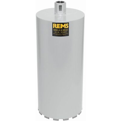 REMS - Broca de núcleo de diamante universal LS Ø200 X 420mm - Broca REMS - Broca de núcleo de diamante universal LS Ø200 X 420mm - Broca