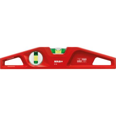 Nivel Sola - 25cm Aluminio V-Groove - Herramienta Profesional Nivel Sola - 25cm Aluminio V-Groove - Herramienta Profesional
