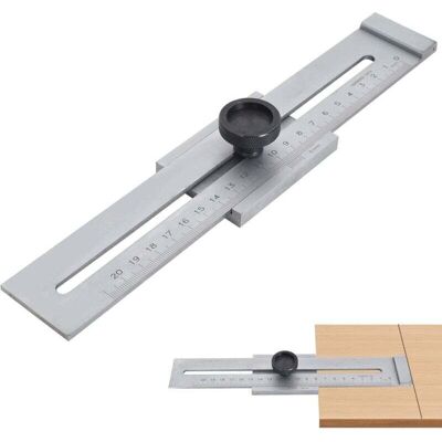 OEM Calibrador De Marcado De Acero Inoxidable 0-250 Mm, Calibrador De Línea De Precisión, Regla Deslizante Para Carpintería - Crezuo OEM Calibrador De Marcado De Acero Inoxidable 0-250 Mm, Calibrador De Línea De Precisión, Regla Deslizante Para Carpintería - Crezuo
