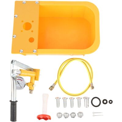 OEM Bomba Manual De Prueba De Presión De Agua Crezuo Con Manómetro G1/2, Conector Roscado Estándar, Comprobador De Fugas De Tuberías Para Sistemas De Calefacción Por Tuberías.-crezuo OEM Bomba Manual De Prueba De Presión De Agua Crezuo Con Manómetro G1/2, Conector Roscado Estándar, Comprobador De Fugas De Tuberías Para Sistemas De Calefacción Por Tuberías.-crezuo