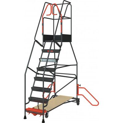 Escalera De Tijera De 8 Peldaños Con Bloqueo Automático 150 Kg - Fimm - 830008813 Escalera De Tijera De 8 Peldaños Con Bloqueo Automático 150 Kg - Fimm - 830008813