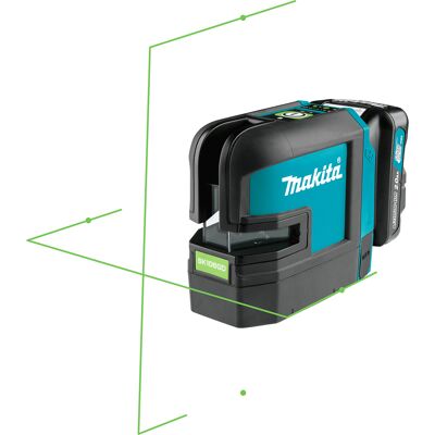 Makita - Láser De Línea Y 4 Cruces De 35m 12v Cxt Li-ion En Bolsa - Sk106gdz Makita - Láser De Línea Y 4 Cruces De 35m 12v Cxt Li-ion En Bolsa - Sk106gdz