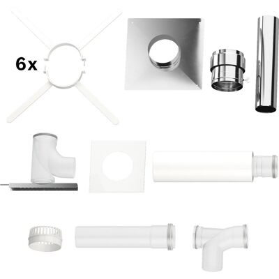 Bosch Accesorio De Escape Fc-set110-b53 Juego De Construcción Básico B53 Acero Inoxidable, D:110mm Arriba, 7738113085 Bosch Accesorio De Escape Fc-set110-b53 Juego De Construcción Básico B53 Acero Inoxidable, D:110mm Arriba, 7738113085