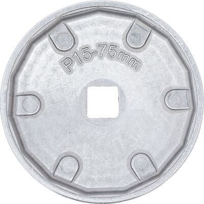BGS TECHNIC Cazoleta Para Filtros De Aceite 15 Caras Ø 75 Mm Para Chrysler, Gm BGS TECHNIC Cazoleta Para Filtros De Aceite 15 Caras Ø 75 Mm Para Chrysler, Gm