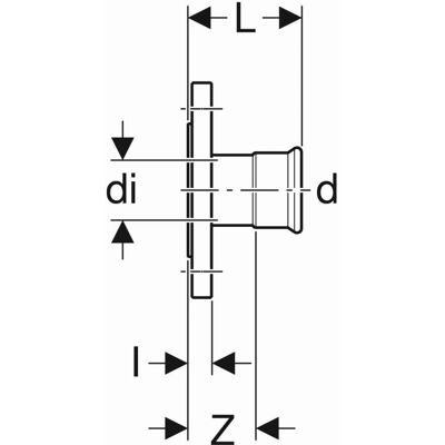 Geberit Mapress Acero Al Carbono Brida Pn 10/16, Con Manguito De Prensado, Dn 32, 23756 Geberit Mapress Acero Al Carbono Brida Pn 10/16, Con Manguito De Prensado, Dn 32, 23756
