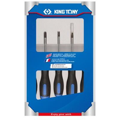 King Tony T15 T20 T25 T27 T30 - Juego de destornilladores King Tony T15 T20 T25 T27 T30 - Juego de destornilladores