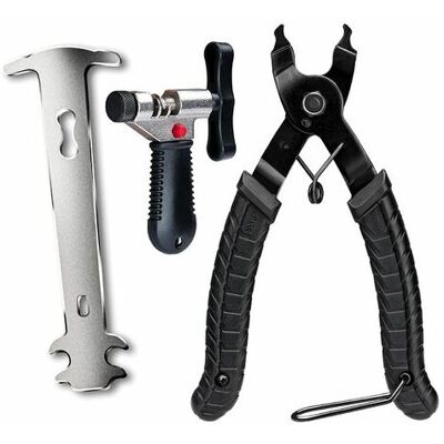 OEM Cadena De Bicicleta Para 7, 8, 9, 10 Y 11 Velocidades, Herramienta De Reparación Universal, 12 Alicates Para Cadena De Bicicleta + Cortador De Cadena + Juego De Herramientas De Reparación OEM Cadena De Bicicleta Para 7, 8, 9, 10 Y 11 Velocidades, Herramienta De Reparación Universal, 12 Alicates Para Cadena De Bicicleta + Cortador De Cadena + Juego De Herramientas De Reparación