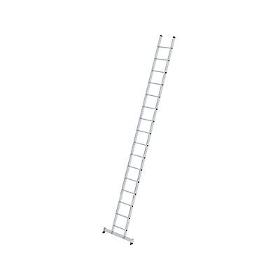 Escalera extensible MUNK - 16 peldaños, 420mm de ancho, aluminio Escalera extensible MUNK - 16 peldaños, 420mm de ancho, aluminio