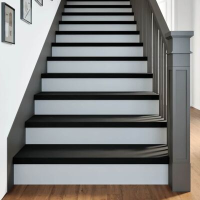 vidaXL Peldaños de escalera 12 uds madera roble marrón oscuro - Peldaños de escalera vidaXL Peldaños de escalera 12 uds madera roble marrón oscuro - Peldaños de escalera