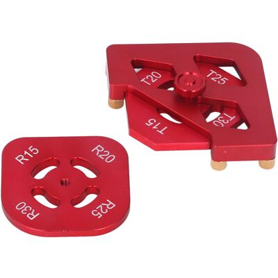 OEM Kit De Herramientas De Plantilla De Radio De Ángulo Redondo Para Fresadora De Aleación De Aluminio Para Trabajos De Carpintería OEM Kit De Herramientas De Plantilla De Radio De Ángulo Redondo Para Fresadora De Aleación De Aluminio Para Trabajos De Carpintería