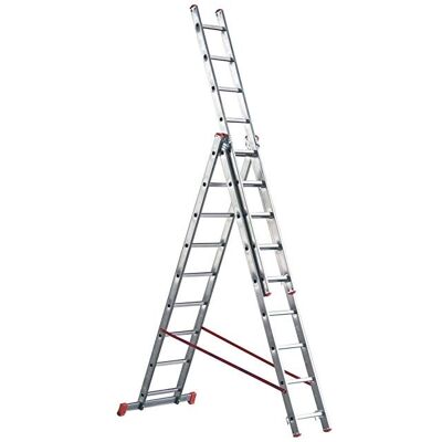 Marchetti - Escalera Transformable Triple, Or311, 11+11+11 Peldaños 21048 Marchetti - Escalera Transformable Triple, Or311, 11+11+11 Peldaños 21048