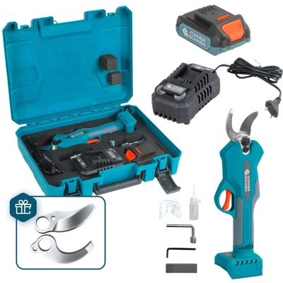Tijeras De Podar Inalámbricas Könner & Söhnen Ks Cps20v-32-case, Kit Con Maletín, 20 V, Capacidad De Corte De 32 Mm, Motor Sin Escobillas, Profesionales Y Ergonómicas. Tijeras De Podar Inalámbricas Könner & Söhnen Ks Cps20v-32-case, Kit Con Maletín, 20 V, Capacidad De Corte De 32 Mm, Motor Sin Escobillas, Profesionales Y Ergonómicas.