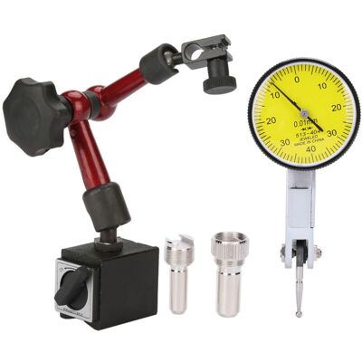 OEM – Soporte Magnético Flexible Para Calibres – Rango De Medición 0-0,8 Mm – Resolución 0,01 Mm – Indicador De Palanca Para Máquinas Herramienta -crezuo OEM – Soporte Magnético Flexible Para Calibres – Rango De Medición 0-0,8 Mm – Resolución 0,01 Mm – Indicador De Palanca Para Máquinas Herramienta -crezuo