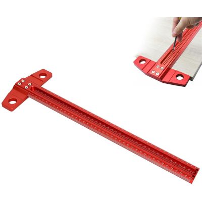 OEM Herramientas De Precisión Para Trabajar La Madera, Regla Tipo T, Calibre De Marcado De Aluminio Para Carpintería, Vidrio, Aleación De Aluminio, Herramienta De Marcado Para Ebanistería (ts-400 Mm) OEM Herramientas De Precisión Para Trabajar La Madera, Regla Tipo T, Calibre De Marcado De Aluminio Para Carpintería, Vidrio, Aleación De Aluminio, Herramienta De Marcado Para Ebanistería (ts-400 Mm)
