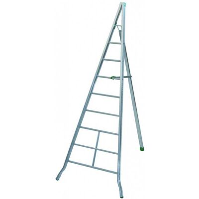 MATISÈRE Escalera agrícola - 2m, Modelo AG200, Naranja, Profesional MATISÈRE Escalera agrícola - 2m, Modelo AG200, Naranja, Profesional