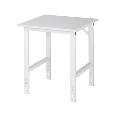 RAU Mesa de trabajo con tablero ESD - 800-850mm - 750x800mm RAU Mesa de trabajo con tablero ESD - 800-850mm - 750x800mm