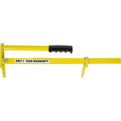 Pinza para ladrillos Manfred - 200-480mm - Amarillo - Pinza de puerta de ladrillos Pinza para ladrillos Manfred - 200-480mm - Amarillo - Pinza de puerta de ladrillos