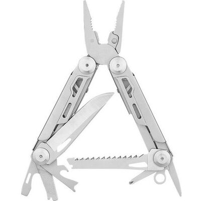 ENLENK Herramienta Multifuncional De Acero Inoxidable - Alicates Edc Con Sierra, Destornillador, Cuchilla, Tijeras, Abrelatas Y Más Para Camping, Pesca, Bricolaje Y ENLENK Herramienta Multifuncional De Acero Inoxidable - Alicates Edc Con Sierra, Destornillador, Cuchilla, Tijeras, Abrelatas Y Más Para Camping, Pesca, Bricolaje Y