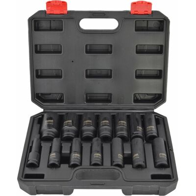 Awtools AW38691BL Juego de llaves de impacto - 14 piezas Awtools AW38691BL Juego de llaves de impacto - 14 piezas