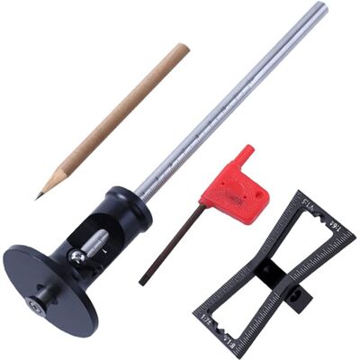 OEM Juego De 4 Marcadores Europeos Para Trabajar La Madera, Precisión De 0 A 120 Mm, Calibre Para Marcar Madera OEM Juego De 4 Marcadores Europeos Para Trabajar La Madera, Precisión De 0 A 120 Mm, Calibre Para Marcar Madera
