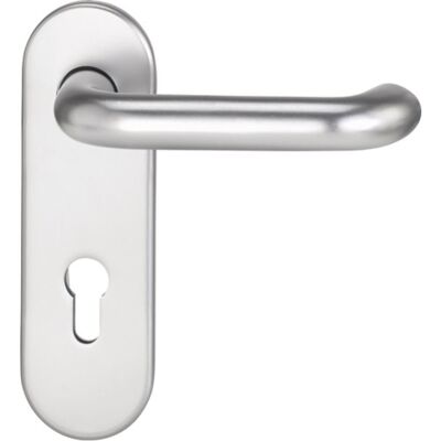 Juego de manijas de puerta EDI - Aluminio resistente al fuego 38-58mm Juego de manijas de puerta EDI - Aluminio resistente al fuego 38-58mm