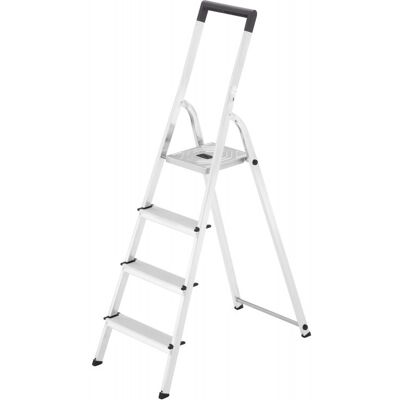 Hailo - 58944-001-escalera De Tijera De Aluminio L40 Easyclix (4 Peldaños) Hailo - 58944-001-escalera De Tijera De Aluminio L40 Easyclix (4 Peldaños)