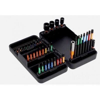 Bahco - 66im/40c-1 - Juego De 40 Puntas De Destornillador De Torsión De Impacto Bahco - 66im/40c-1 - Juego De 40 Puntas De Destornillador De Torsión De Impacto