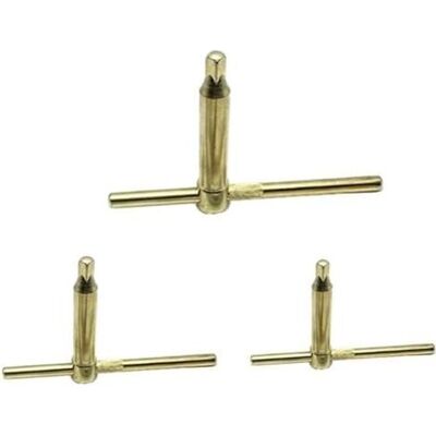 ENLENK Llave De Mandril En Forma De T De Acero 40cr Para Tornos, Llave De Apriete Templada Con Mango Ergonómico Para Mandril De 10 Mm, 12 Mm, 14 Mm, Herramienta De Precisión Para La Fijación De Brocas (12 Mm ENLENK Llave De Mandril En Forma De T De Acero 40cr Para Tornos, Llave De Apriete Templada Con Mango Ergonómico Para Mandril De 10 Mm, 12 Mm, 14 Mm, Herramienta De Precisión Para La Fijación De Brocas (12 Mm