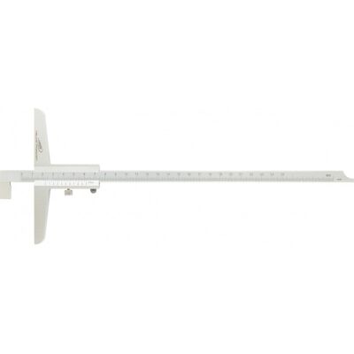 Helios Preisser Calibrador de profundidad - acero inoxidable, ajustable, 200mm Helios Preisser Calibrador de profundidad - acero inoxidable, ajustable, 200mm