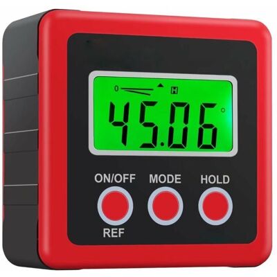 OEM Herramienta Magnética Para Medir Ángulos En Sierras De Mesa Magnéticas - Inclinómetro Digital - Transportador Digital De Ángulos De 0 A 90 Grados, Calibre De Bisel Para Microplantillas De Carpintería OEM Herramienta Magnética Para Medir Ángulos En Sierras De Mesa Magnéticas - Inclinómetro Digital - Transportador Digital De Ángulos De 0 A 90 Grados, Calibre De Bisel Para Microplantillas De Carpintería