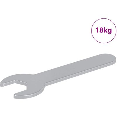 Vidaxl Llave 1593 Uds. Plateado 13 Mm Hierro Vidaxl Llave 1593 Uds. Plateado 13 Mm Hierro