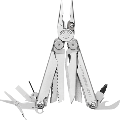 Wave+ Multiherramienta, Ideal Para Profesionales Y Outdoor, 18 Funciones, Acero Inoxidable Color Negro 420hc, Bloqueo Total, Uso Con Una Mano, Funda Molle Negro. - Leatherman Wave+ Multiherramienta, Ideal Para Profesionales Y Outdoor, 18 Funciones, Acero Inoxidable Color Negro 420hc, Bloqueo Total, Uso Con Una Mano, Funda Molle Negro. - Leatherman