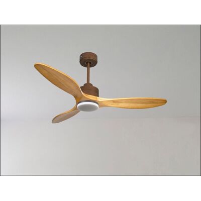 Klassfan - Modulo De Super Déstratificateur D'Air, Avec Lumière Blanc Et Bois,thermostat Idéal Pour 70 À 90 M² Dc2p2wil1wo Klassfan - Modulo De Super Déstratificateur D'Air, Avec Lumière Blanc Et Bois,thermostat Idéal Pour 70 À 90 M² Dc2p2wil1wo