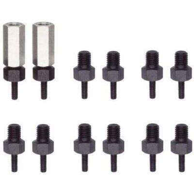Conjunto de Adaptadores Roscados Kukko 18-2-AS - M8 a M18 Conjunto de Adaptadores Roscados Kukko 18-2-AS - M8 a M18