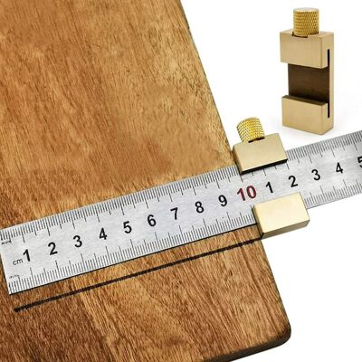 OEM Regla De Latón Y Acero, Herramienta De Marcado, Regla Con Tope, Regla De Marcado De 30 Cm, Regla De Latón, Herramienta De Marcado, Tope De Regla, Calibre De Marcado Con Tope OEM Regla De Latón Y Acero, Herramienta De Marcado, Regla Con Tope, Regla De Marcado De 30 Cm, Regla De Latón, Herramienta De Marcado, Tope De Regla, Calibre De Marcado Con Tope