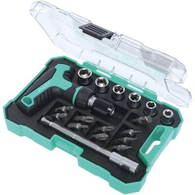 OEM Juego De Destornilladores De Carraca Mini 18 En 1, Juego De Llaves De Vaso De Inicio, Kit De Cabezales De Destornillador, Herramienta De Reparación Manual OEM Juego De Destornilladores De Carraca Mini 18 En 1, Juego De Llaves De Vaso De Inicio, Kit De Cabezales De Destornillador, Herramienta De Reparación Manual