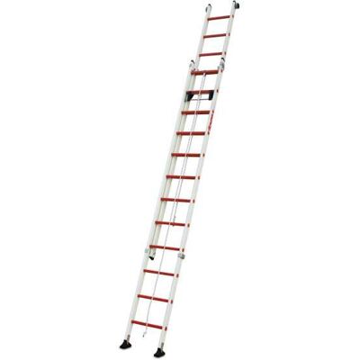 Escalera De Fibra De Vidrio Extensible Con Cuerda Peldaños 14-14 2tfv-400-ec Faraone Escalera De Fibra De Vidrio Extensible Con Cuerda Peldaños 14-14 2tfv-400-ec Faraone