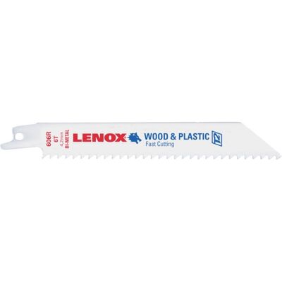 Hoja de sierra de sable de bi-metal Lenox - 25 piezas - para madera, plástico, metal Hoja de sierra de sable de bi-metal Lenox - 25 piezas - para madera, plástico, metal