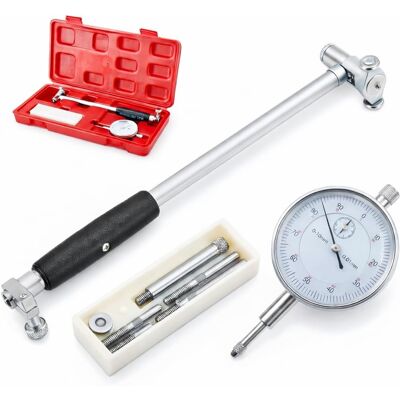 TIGREZY Calibres De Diámetro Interior, Calibres De Precisión Métricos De 0,01 Mm, Juego De Herramientas Para Fresar Orificios Internos En Cilindros De Motor TIGREZY Calibres De Diámetro Interior, Calibres De Precisión Métricos De 0,01 Mm, Juego De Herramientas Para Fresar Orificios Internos En Cilindros De Motor
