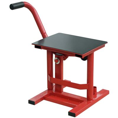 HELLOSHOP26 Caballete Elevador De Moto 28 X 34 X 30-40 Cm Ajustable Antideslizante Con Almacenamiento De Herramientas De Acero Industrial Rojo 210007187 HELLOSHOP26 Caballete Elevador De Moto 28 X 34 X 30-40 Cm Ajustable Antideslizante Con Almacenamiento De Herramientas De Acero Industrial Rojo 210007187