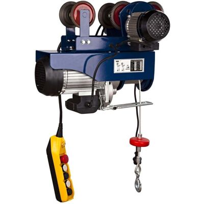 Helloshop26 - Carro Polipasto Cabrestante Profesional 1.000 Kg 3414056 Helloshop26 - Carro Polipasto Cabrestante Profesional 1.000 Kg 3414056