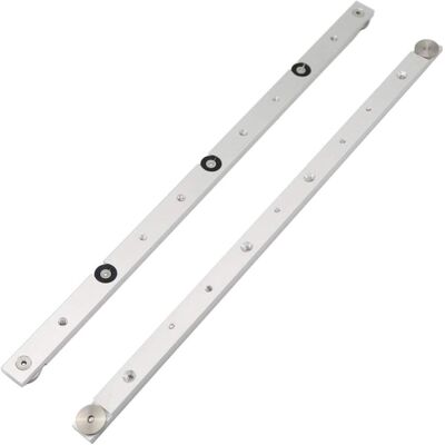 LLING Barra De Inglete De Aluminio, Herramienta De Inglete De Madera Para Sierra De Mesa Con Guía En T, Herramienta De Sujeción De Riel De Ranura Recta Para Sierra De Mesa (450 Mm) LLING Barra De Inglete De Aluminio, Herramienta De Inglete De Madera Para Sierra De Mesa Con Guía En T, Herramienta De Sujeción De Riel De Ranura Recta Para Sierra De Mesa (450 Mm)
