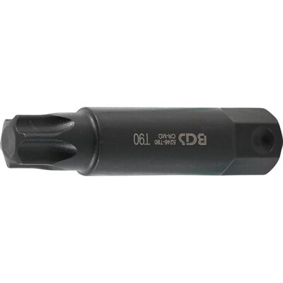 BGS TECHNIC Punta Longitud 100 Mm Entrada 22 Mm Perfil En T (para Torx) T90 BGS TECHNIC Punta Longitud 100 Mm Entrada 22 Mm Perfil En T (para Torx) T90