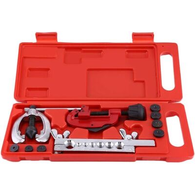 OEM Kit De Abocardado De Tubos (10 Unidades), Herramientas Para Tubos De Freno Con Doblador De Tubos De Cobre, Kit De Herramientas De Corte Y Doblado. OEM Kit De Abocardado De Tubos (10 Unidades), Herramientas Para Tubos De Freno Con Doblador De Tubos De Cobre, Kit De Herramientas De Corte Y Doblado.