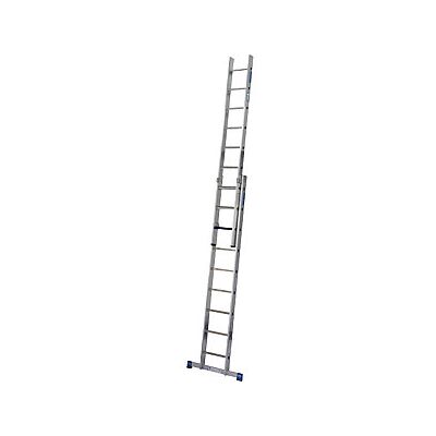 Escalera extensible KRAUSE STABILO + S - Ajustable, aluminio, DIN EN 131 Escalera extensible KRAUSE STABILO + S - Ajustable, aluminio, DIN EN 131